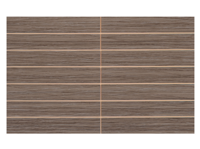 Gemini Tiles Vitra Allure Mocha Scored Tile - 400x250mm