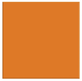 Gemini Reflections Orange Tile - 150x150mm