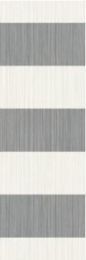 Continental Tiles Wallpaper Decoro Bianco Righe Wall Tiles - 250x760mm