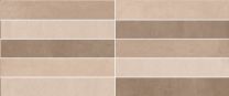 Continental Tiles Trace Pre Scored Ivory Tesel Mix Wall Tiles - 250x600mm