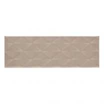 Johnson Tiles Savoy Oat Gloss Décor Tile - 300x100mm