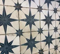 Cosmos Galaxy Blue Feature Wall and Floor Tiles 450x450