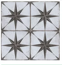 Halcon Tiles Orion Grey Gris Porcelain Wall and Floor Feature Star Tiles 45x45