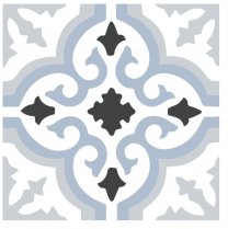 Halcon Tiles Preston Blue Porcelain Wall and Floor Feature Tiles 45x45