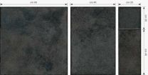 Continental Tiles Montresor 4 Size Ferro Black Floor Tiles