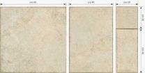 Continental Tiles Montresor 4 Size Miele Beige Floor Tiles