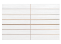 Gemini Tiles Vitra Allure White Scored Tile - 400x250mm