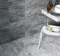 Gemini tiles Cosy Basalt Wave Matt Tile - 400x250x7.5mm