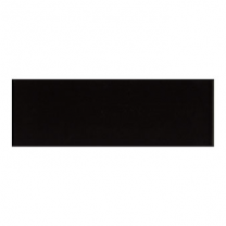 Gemini Vitra Step Black Glossy Tile - 300x100mm