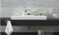 Tech Marble White Glazed Porcelain W&F 308x615mm