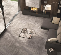 Valstein Dark Grey Grip Porcelain 598x598mm