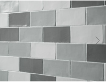 Handmade Grigio Ceramic Wall 75x150mm