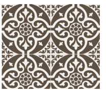 Continental Tiles Dual Gres Heritage Collection Chester Black Feature Wall and Floor Tiles 45x45