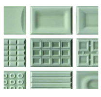 Cento per cento SF gloss mint green wall tiles