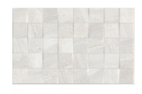 diy tiles  Fiji Decor Ceramic 25x40 Wall Tile White 