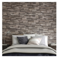 Gemini tiles Inwood 3D Black Tile - 610x150mm