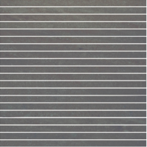 Pietra Pienza Dark Grey Matt Mosaic Tile - 300x15mm