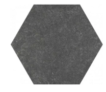 Waxman Traffic Grey Hexagonal 25cm Tiles 
