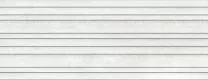 Continental Tiles Ground R90 Gap Snow White Relieve Tiles - 300x900mm