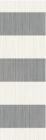 Continental Tiles Wallpaper Decoro Bianco Righe Wall Tiles - 250x760mm