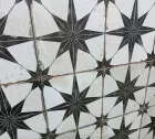 Cosmos Galaxy Black Feature Wall and Floor Tiles 450x450