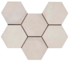 Continental Tiles Rewind Vanilla Rettificato Tiles - 210x180mm
