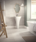 Malham Grey Glazed Porcelain W&F 600x300mm